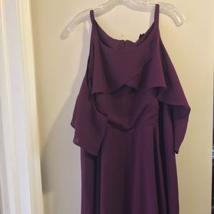 🎄Torrid purple cold shoulder dress 🎄